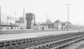 "Parowozownia w Nakle nad Notecią", 18.05.1985. Fot. J. Szeliga. Numer...